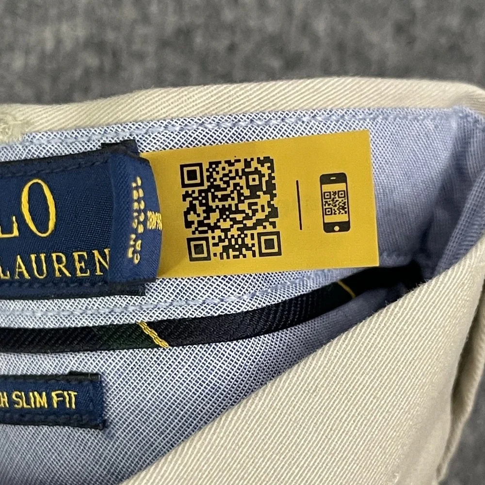 Polo Ralph Lauren Stretch Slim Fit Shorts Mens 38 Beige Chino Golf Casual